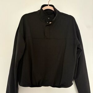 Vuori Granite Snap Mock Neck